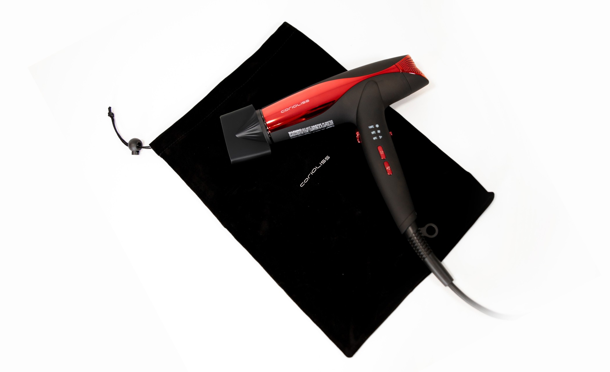 PLANCHA C5 BLACK RED + WIND KIT CORIOLISS