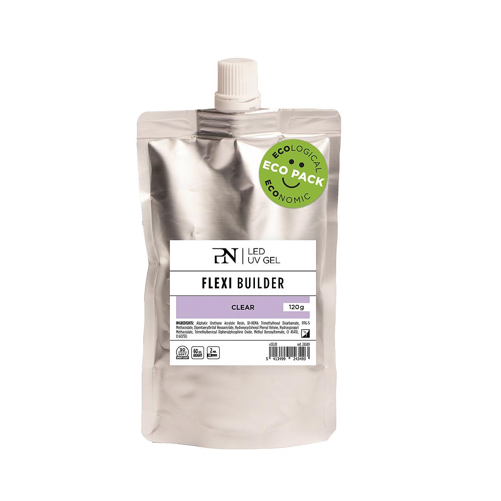 PN Gel Constructor Flexible Clear LED/UV relleno120 grs NEW