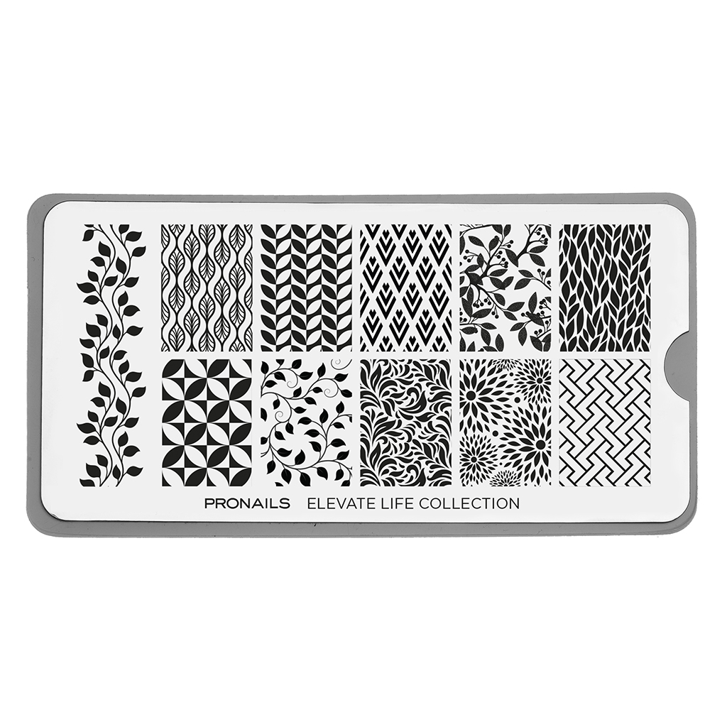 PN Placa Estampado Elevate Life + Raspador hasta fin de existencias