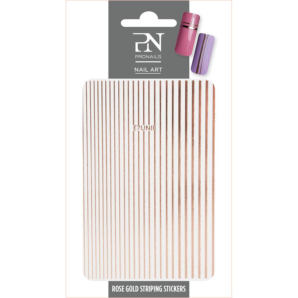 PN Pegatina de Uñas Rose Gold Striping (hasta fin de existencias)