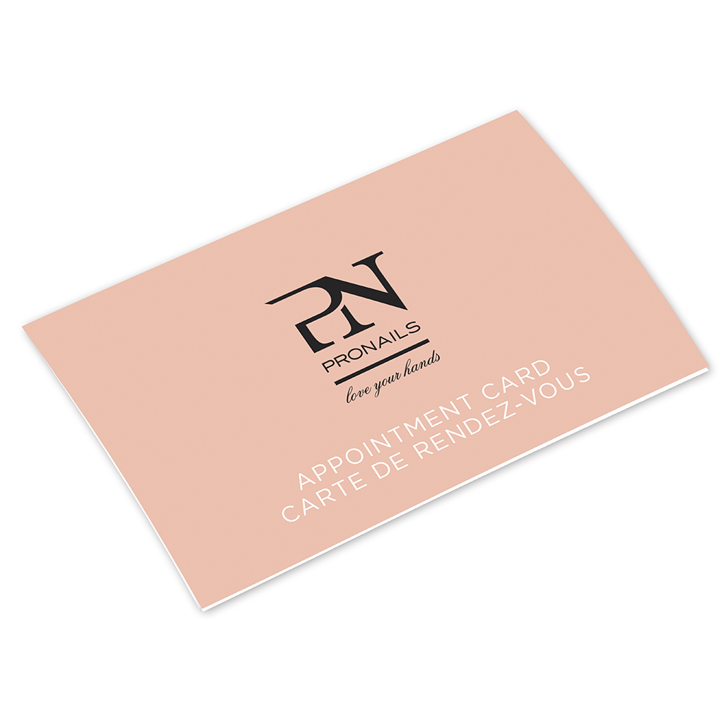 PN Tarjeta de Citas EN/FR 50 uds hasta fin de existencias