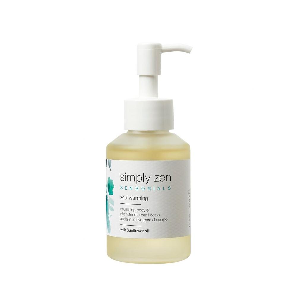 SZ sensorials  SOUL WARMING BODY OIL 100ML hasta fin de existencias