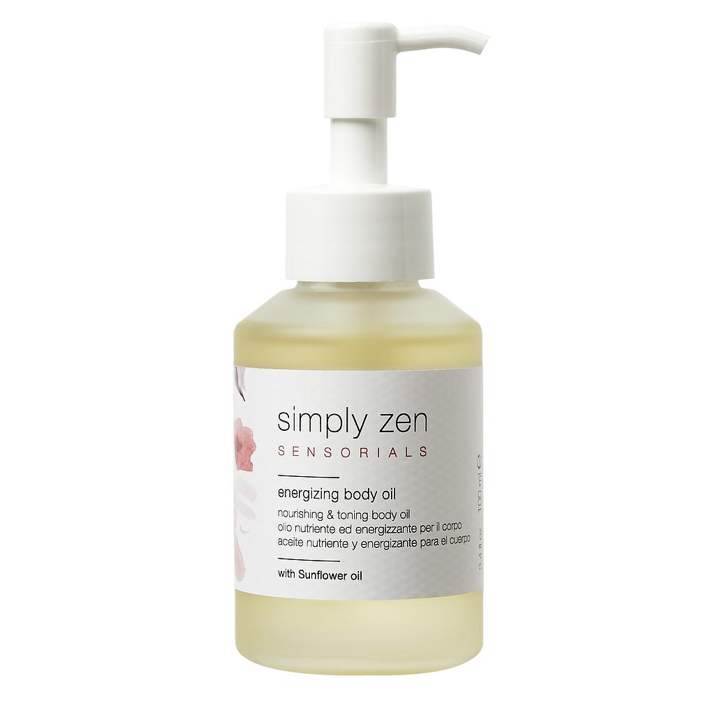 SZ sensorials  ENERGIZING BODY OIL 100ML hasta fin de existencias
