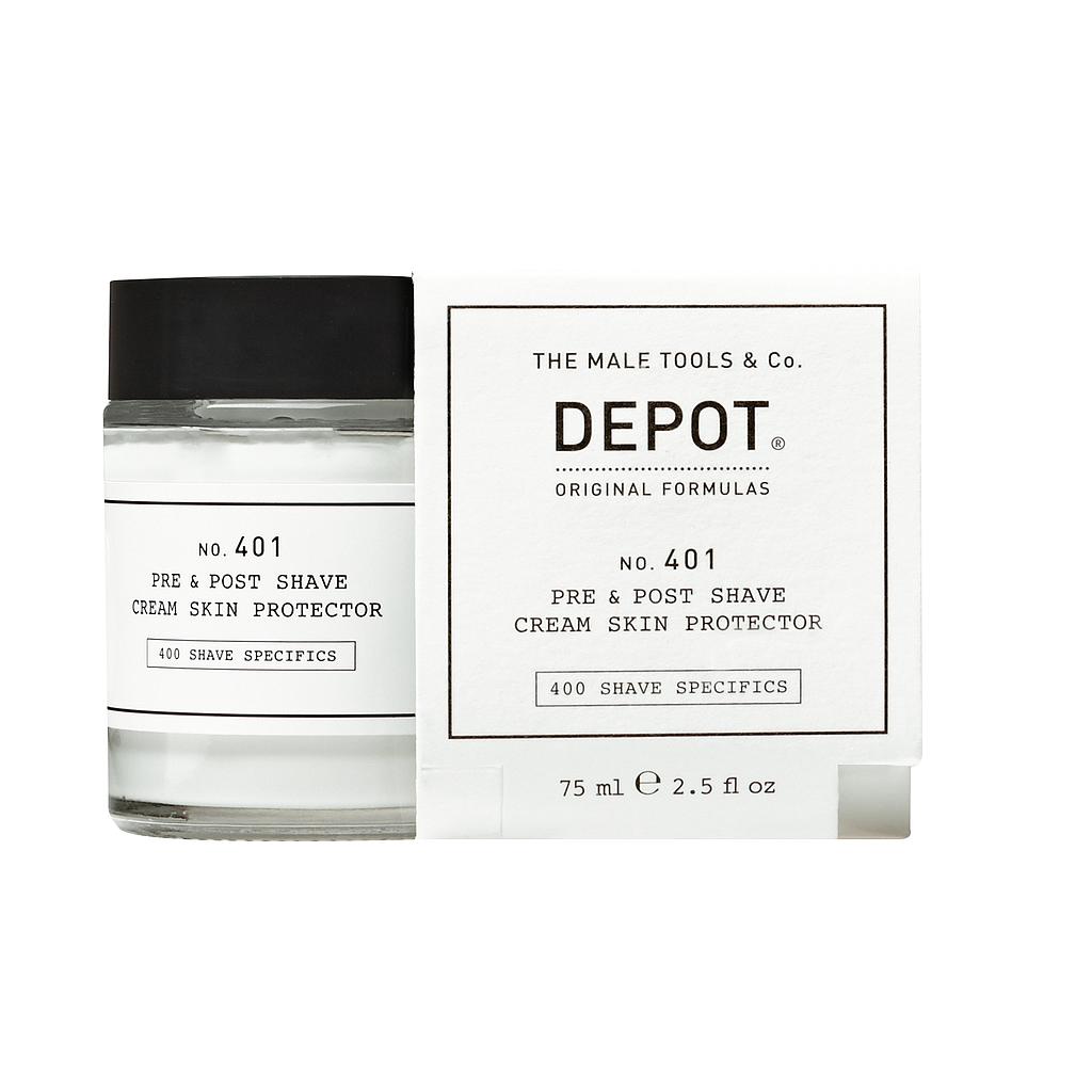 No.401 PRE&amp;POST SHAVE CREAM SKIN PROTECTOR .75ML hasta fin de existencias
