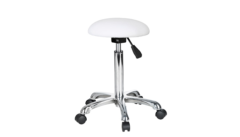 TABURETE SIN RESPALDO BLANCO PRACTI