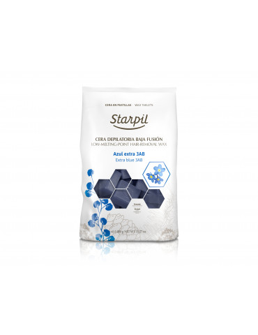 CERA PASTILLA 1 KG AZUL EXTRA STARPIL cx12