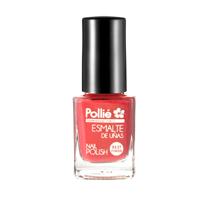 ESMALTE UÑAS coral 12ml POLLIE cx3