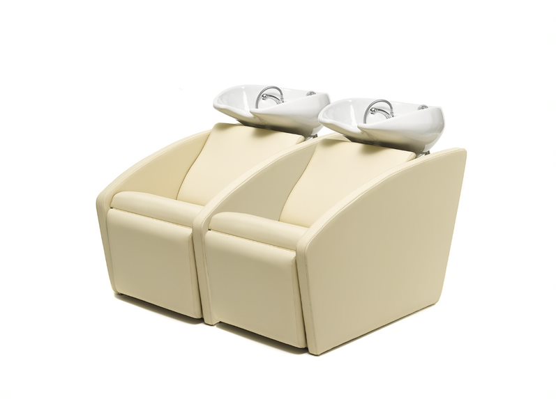 LAVACABEZAS TOKYO II 2 puestos con elevación eléctrica pies