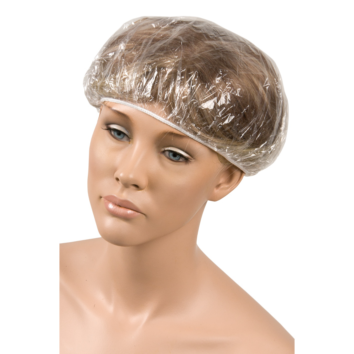 GORRO DUCHA TRANSPARENTE MONOUSO 100uds