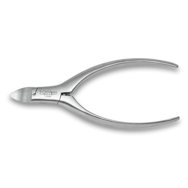 ALICATE PEDICURA 14 cm ESTERILIZABLE muelle interno hasta fin de existencias