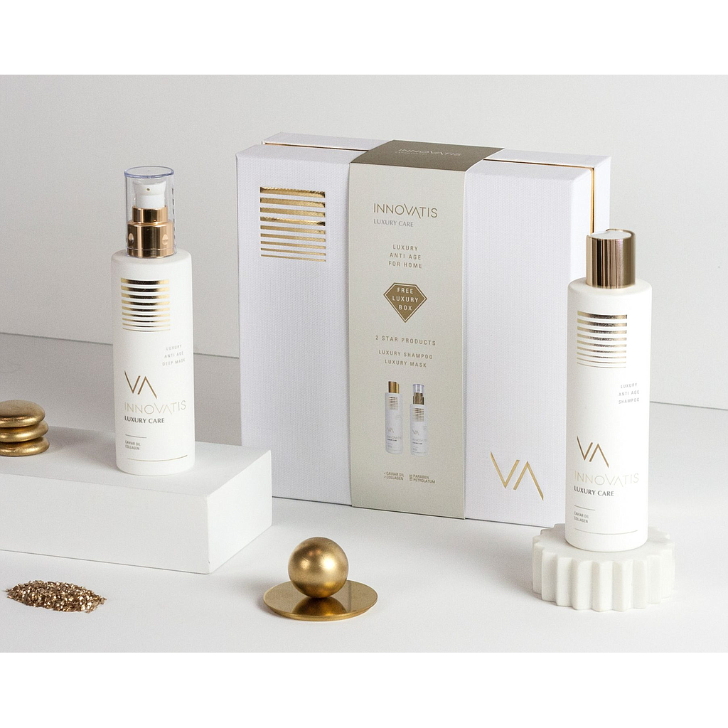 Luxury Care Antiage Deep Mask Kit Home (ch 250ml + mask 200ml) - hasta fin de existenncias