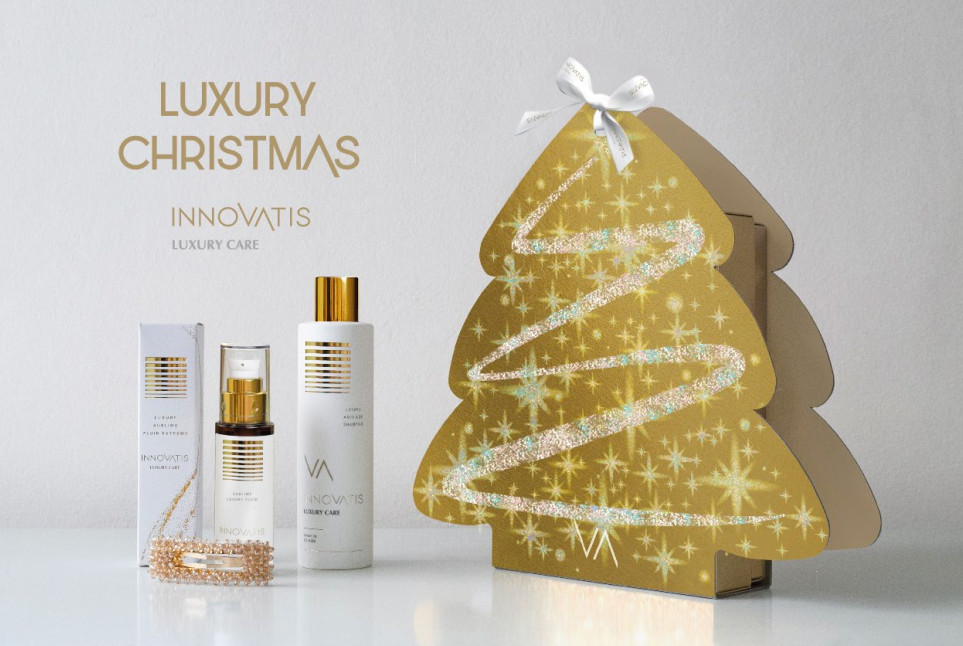 Luxury Care kit navidad 23 (ch Antiage 250ml + Fluid Extrem Inn 50ml + clip + tarjeta) - hasta fin de existencias
