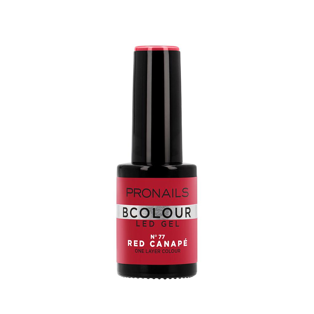 PN Bcolour 77 Red Canape 10 ml NEW