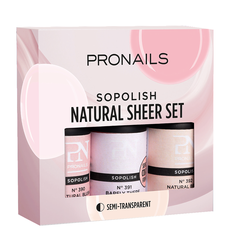 PN SOP Caja Natural Sheer vacia