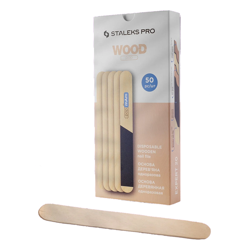 BASE MADERA LIMA RECTA EXPERT 20 50uds STALEKS