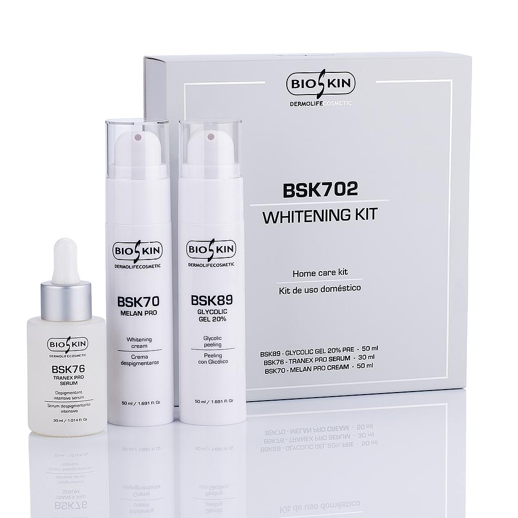 BIOSKIN GLOWSKIN HYDRA KIT TRATAMIENTO WHITENING(BSK89+BSK76+BSK70))