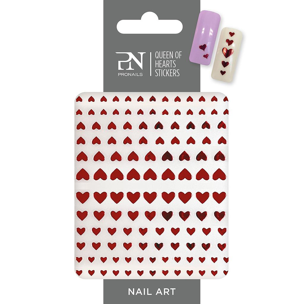 PN PEGATINA QUEEN OF HEARTS